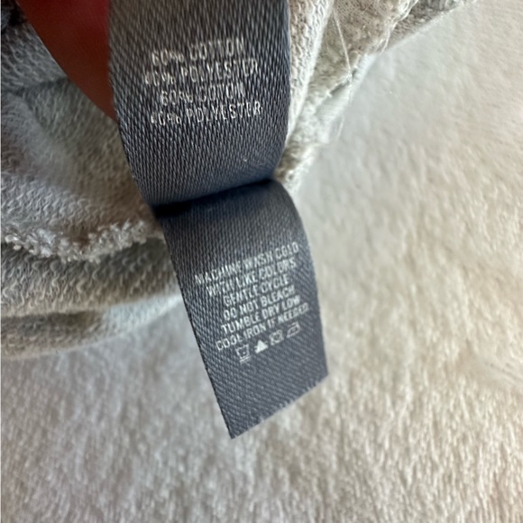 AERIE Gray Lace Up Sides Sweatshirt Size large - Picture 15 of 16